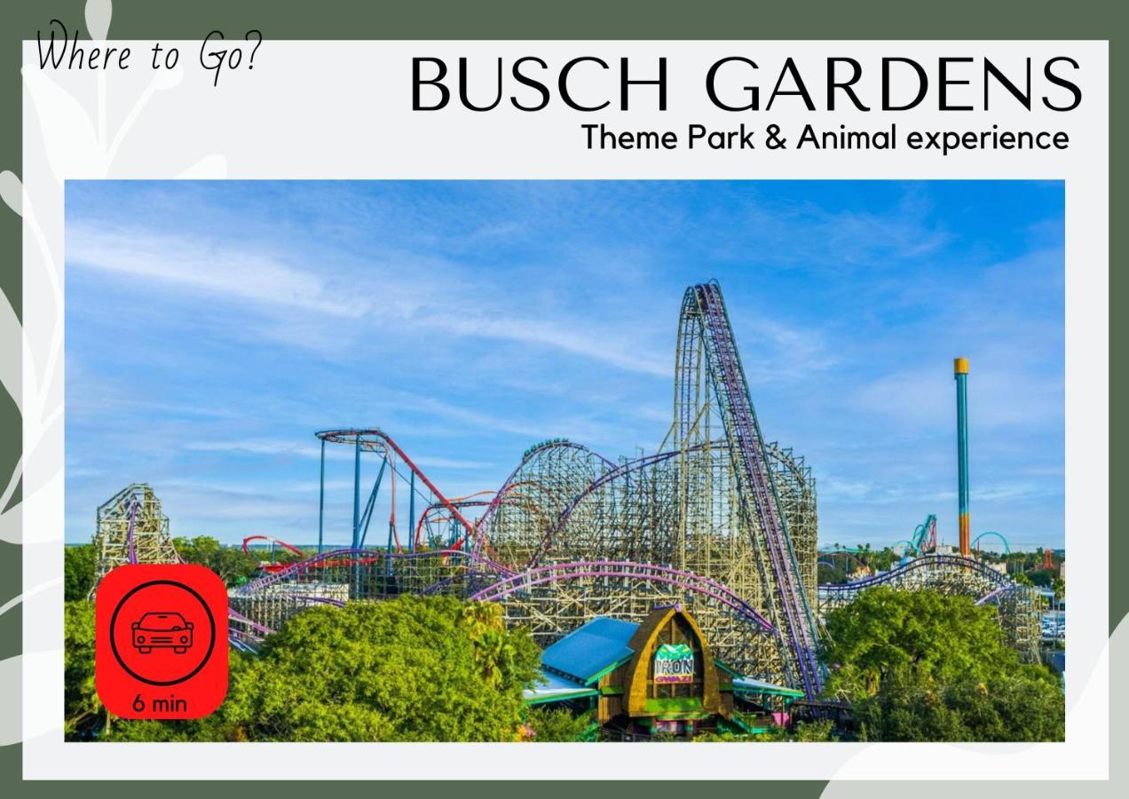 Cozy Home In Tampa Near Ybor & Busch Gardens 외부 사진